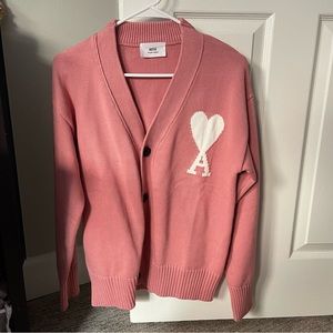 Ami pink cardigan(new)